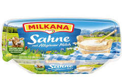 Milkana tavený sýr smetanový 190g