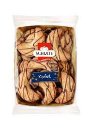 Butter Kipferl 175 g s mléčnou čokoládou (rohlíčky)