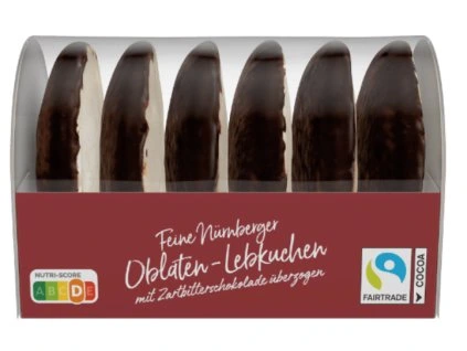Wintertraum norimberské perníčky s hořkou čokoládou a oplatkou 200 g