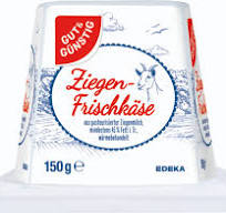 Gut & Günstig Ziegenfrischkäse - kozí smetanový sýr 45% 150g