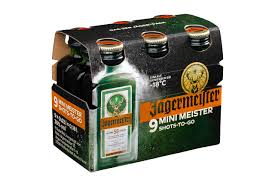 Jägermeister Mini Meister 9 lahviček po 2 cl.
