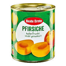 Beste Ernte Kompot Broskve nejlepší sklizně, lehce slazené 850, 480 g po scezení