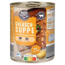 Speisezeit gulaschsuppe - Gulášová polévka s bramborami 400 ml