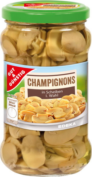 Žampióny ve skle 314ml