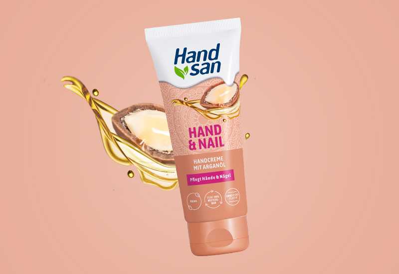 Handsan Krém na ruce a nehty 90ml - s arganovým olejem