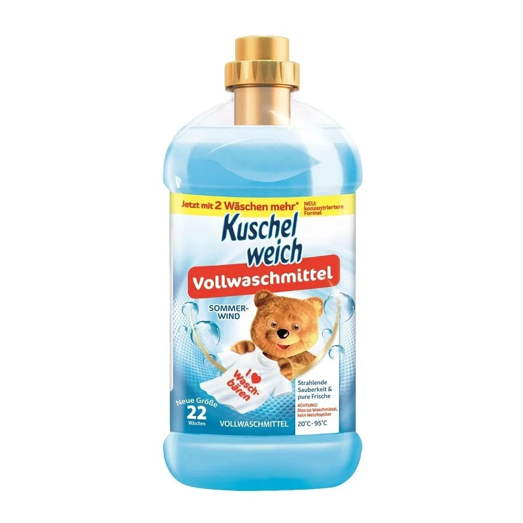 Kuschelweich prací gel 1,1L - 22W Sommerwind Universal