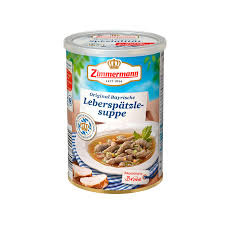 Originální bavorská játrová knedlíčková polévka, plech 400 ml