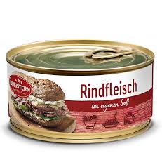 Dreistern rindfleisch hovězí maso ve vlastní šťávě 300 g