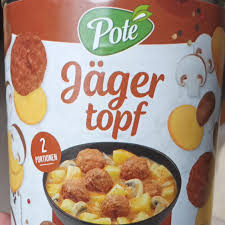 Pote jägertopf jager topf 800 g