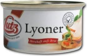 Lutz Lyoner paštika 78% masa 125g