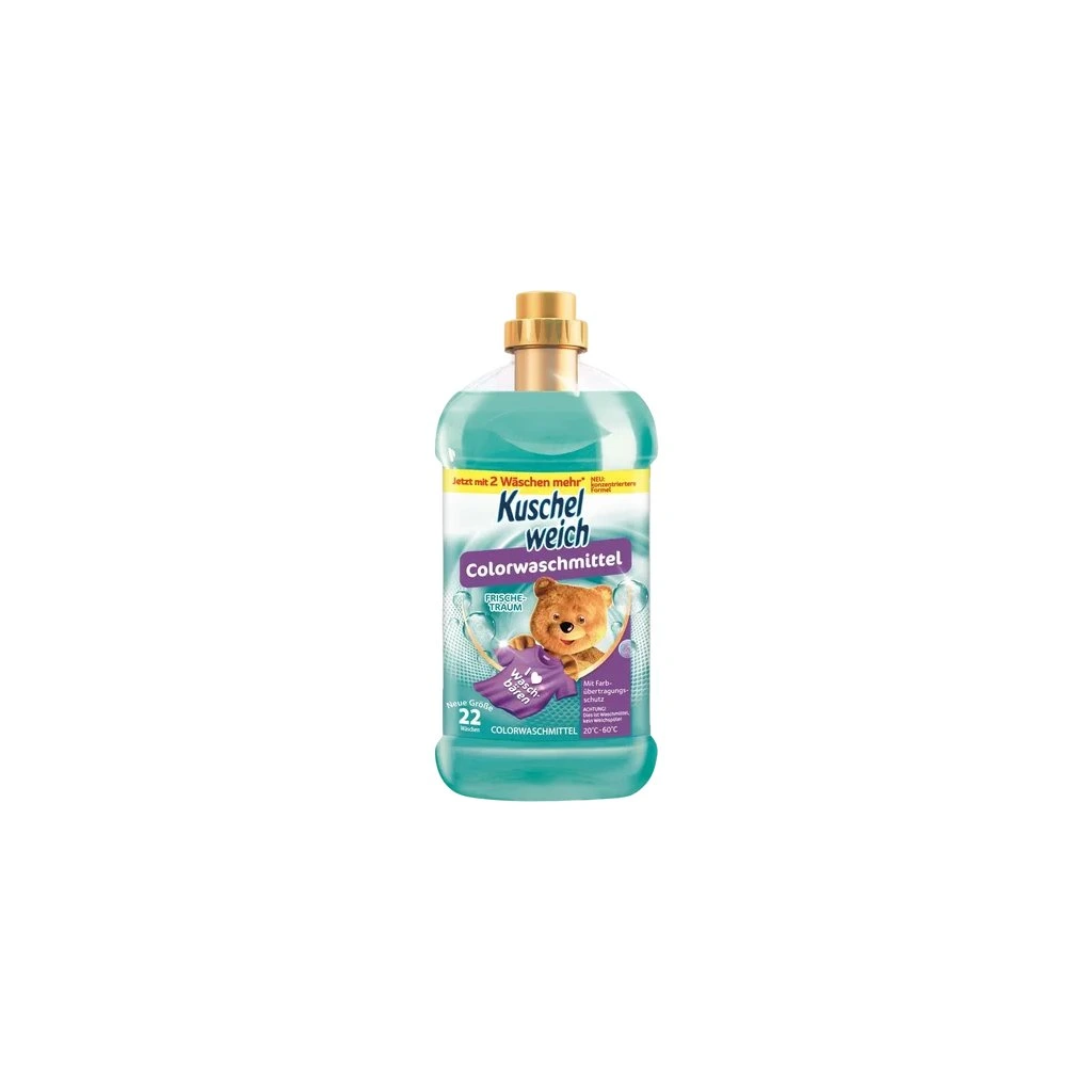 Kuschelweich prací gel 1,1L - 22W Frischetraum Color