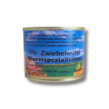Zwiebelwurst - 200g plech