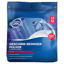 Power force - prášek na mytí nádobí s aktivním kyslíkem 1,5 kg 100 dávek