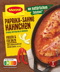 Maggi Fix Paprika-Sahne Hähnchen 31g - Kuřecí maso s paprikovou smetanou