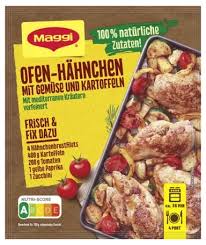 MAGGI Fix für Ofen-Hähnchen mit Gemüse und Kartoffeln 27 g - Kuřecí se zeleninou a bramborami