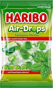 Haribo Air-Drops Eukalyptus Menthol 100 g