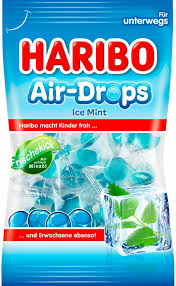 Haribo Air-Drops Ice Mint 100g