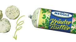 Meggle kräuterbutter (bylinkové máslo) 125 g - váleček