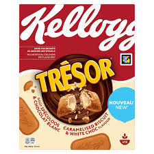 Kellogg's Tresor karamelizovaná sušenka a bílá čokoláda 375 g