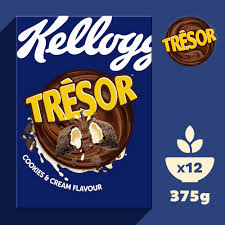 Kellogg's Tresor Cookies & Cream, 375g