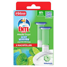 WC-Ente Frische Siegel Marine 12 gelových disků do WC- Discs Limetka s mátou 2 krát 36 ml
