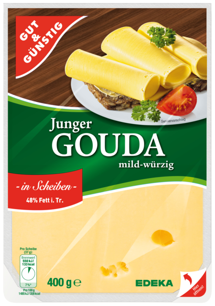 sýr GOUDA plátky 250.g