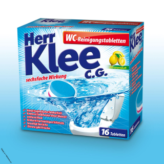 Klee WC Tabs 16 ks - tabletky na odstranění vodního kamane
