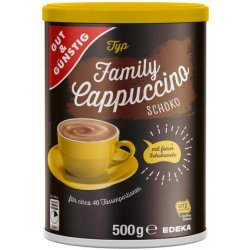 G&G Čokoládové kapučíno rodinné balení 500 g