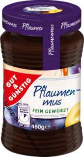 G&G Švestková povidla 450g