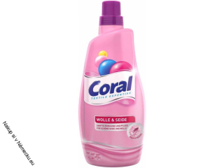 Coral Wolle & Seide prací gel na vlnu a hedvábí 1,4 l 20 praní