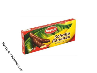 Napoli Banány v čokoládě 300g