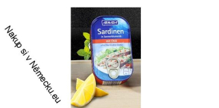 Sardinky v slunečnicovém oleji s chili 125g