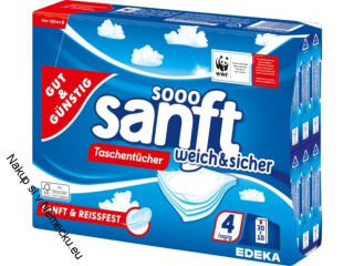 G&G extra jemné kapesníčky 30 x 10, 4 - vrstvé
