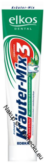 Elkos zubní pasta Kräuter-Mix 125ml