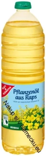 Rostlinný olej z řepky 1000ml
