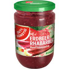 G&G Džem – jahoda, rebarbora 50% ovoce, 450g