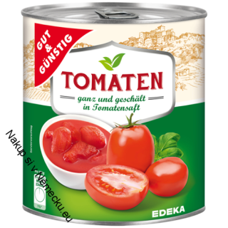 G&G Celá rajčata, loupaná 425ml