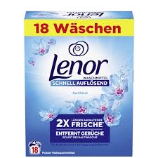 Lenor Aprilfrisch prášek na praní 18 dávek bílé prádlo