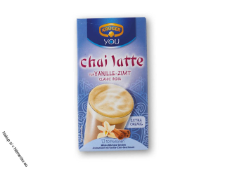 Krüger Typ Chai Latte Classic India Vanille-Zimt, 250g modré