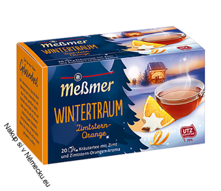Meßmer Wintertraum Zimtstern-Orange 20 sáčků