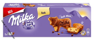 Milka soft moo s alpskými mléčnými čokoládovými kousky 5ks 140g