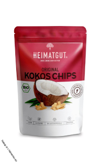 Čisté organické kokosové lupínky - nesmažené 40g