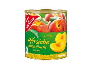 G&G Půlené broskve, loupané, slazené 850ml
