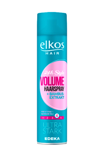 Elkos Hair lak na vlasy do kabelky 100 ml Volumen 4
