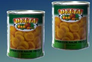 Delta aprikosen halbe frucht- meruňkový kompot méně sladký 820g
