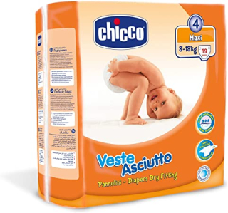 Chicco plenky Veste Dry Maxi 19 plenek velikost 4 (8-18 kg)