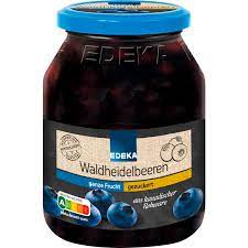 EDEKA lesní borůvky 340g-kompot