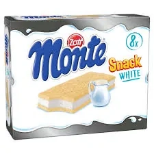 Monte Snack White 8 x 29g (232g)