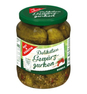 Okurky 720ml-lahůdkové okurky